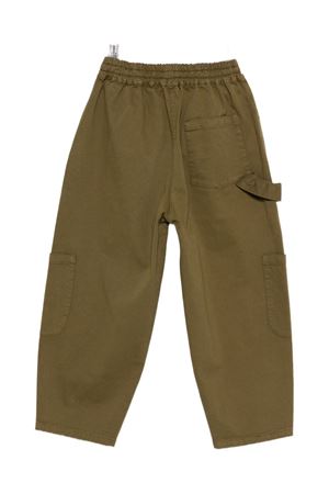 pantalone in cotone verde BOBO CHOSES KIDS | B225AC077370